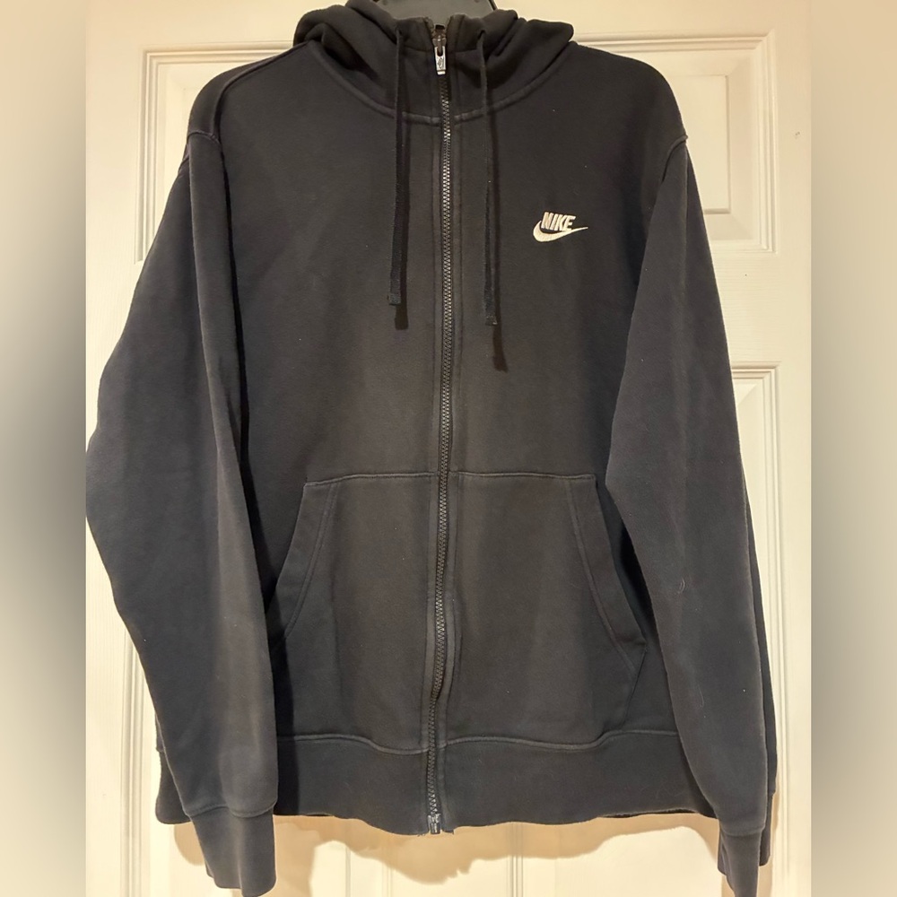 Nike Black Hoodie zip up sweatshirt
